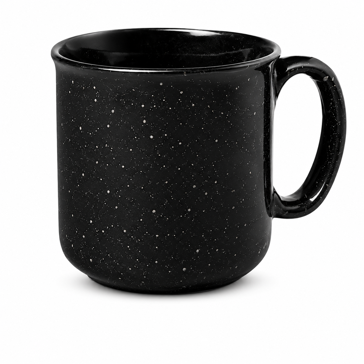 15 Oz. Full Color Campfire Mug in Black